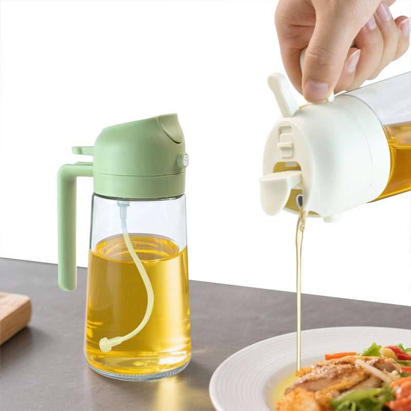 Cooking Oil Dispenser Bottle Olive Oil Glass Sprayer for Kitchen alternate view