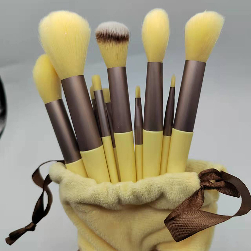 13pcs Makeup Brush Set Eyeshadow Brush Professional Make up Brushes Set with Storage Bag view 9