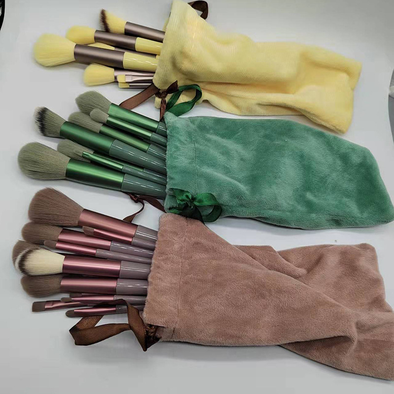 13pcs Makeup Brush Set Eyeshadow Brush Professional Make up Brushes Set with Storage Bag view 5