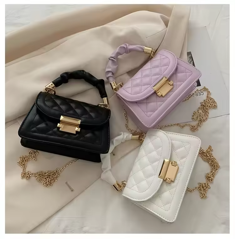 Hot Sale Fashion Women Hand Bags PU Leather Sling Bag Ladies Purses and Shoulder Bag view 5
