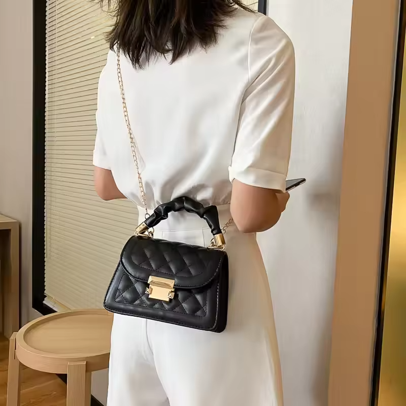 Hot Sale Fashion Women Hand Bags PU Leather Sling Bag Ladies Purses and Shoulder Bag alternate view