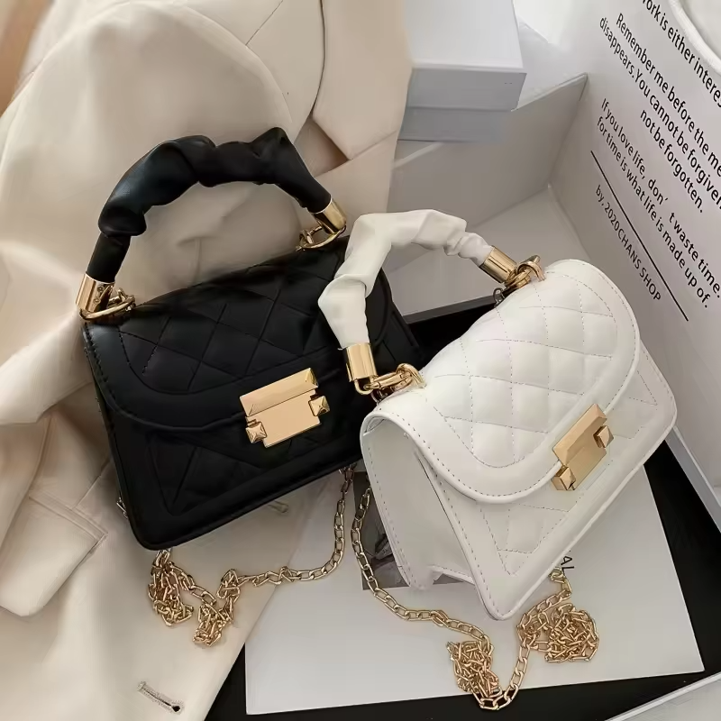 Hot Sale Fashion Women Hand Bags PU Leather Sling Bag Ladies Purses and Shoulder Bag view 3